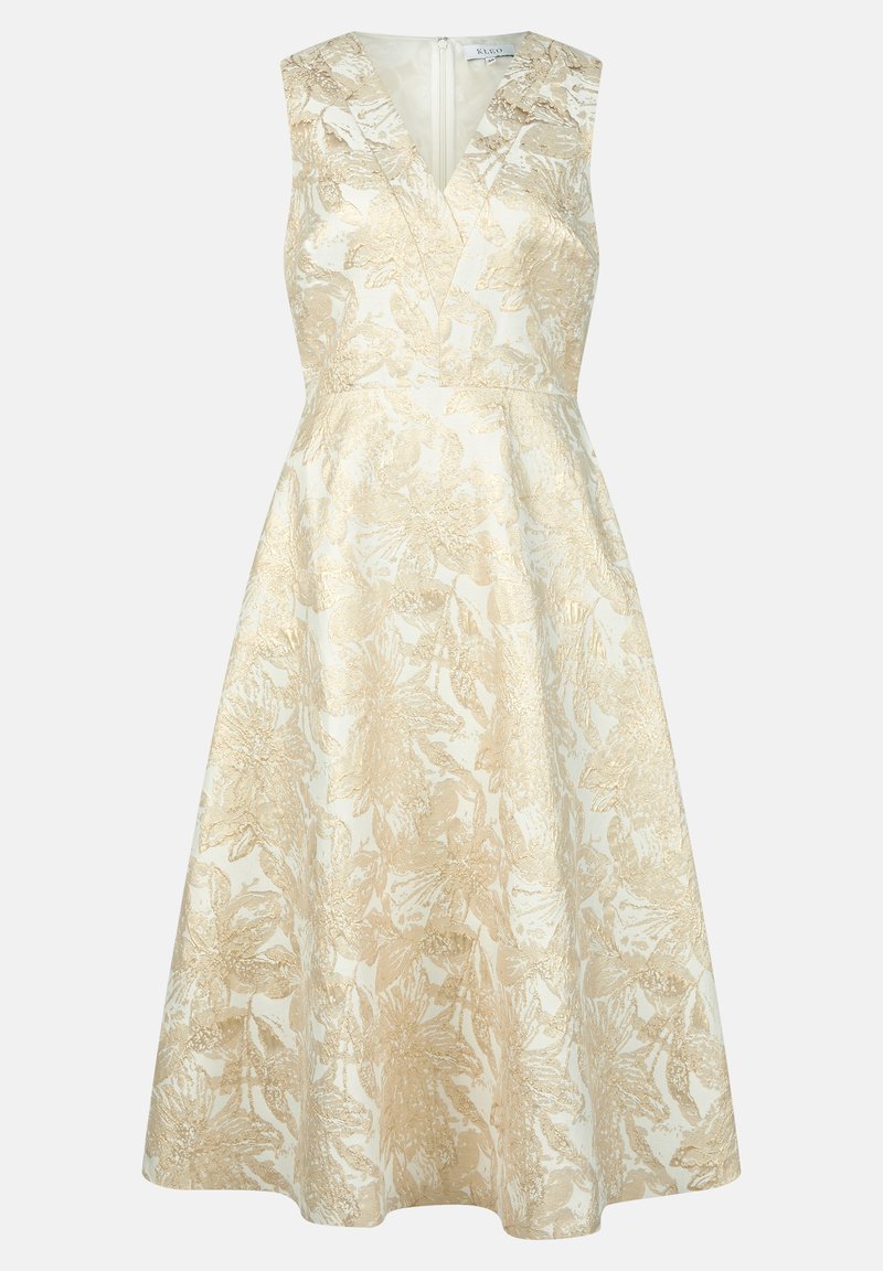 KLEO Cocktailjurk beige KLEO Cocktailjurk beige