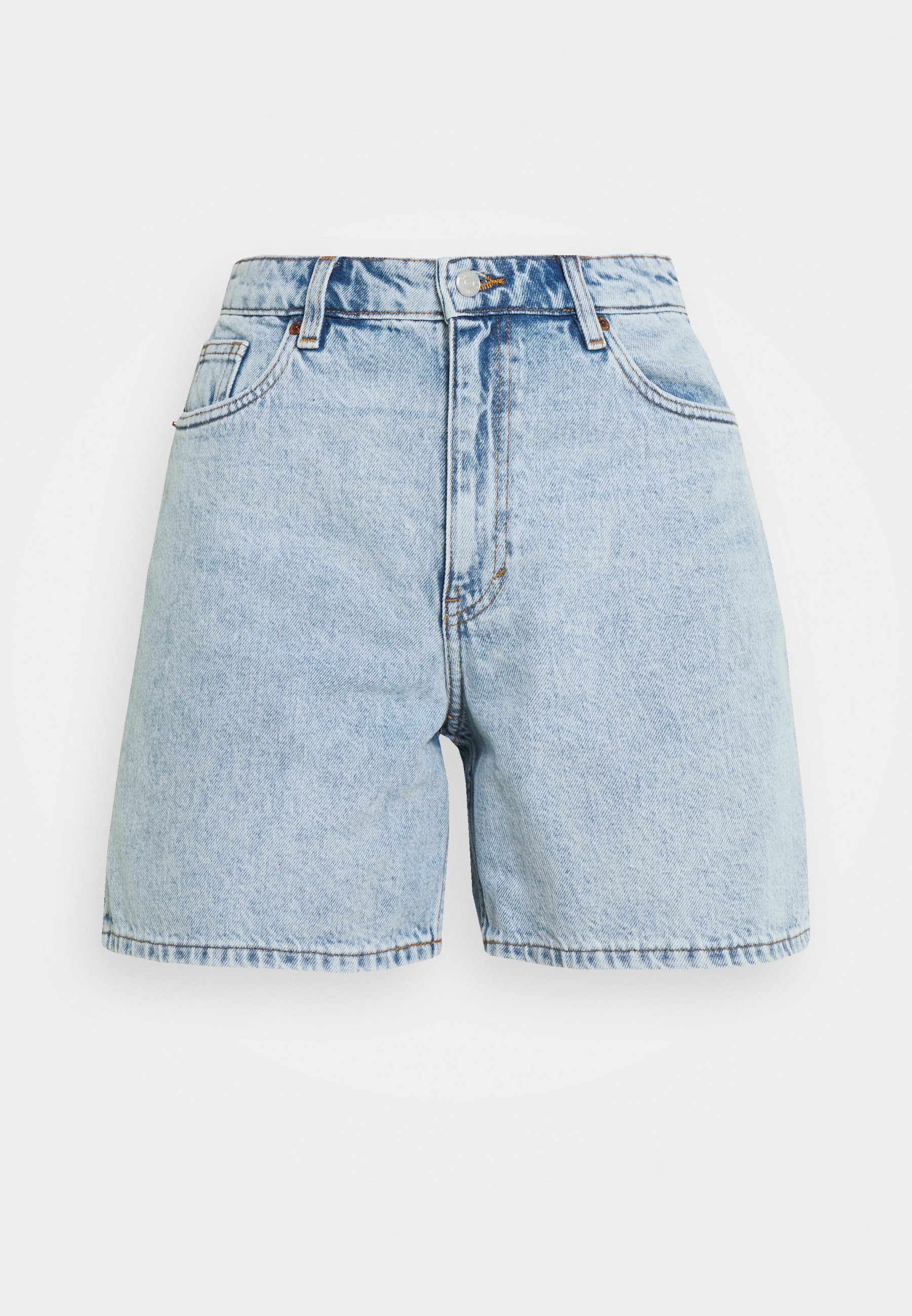 Monki Denim shorts - blue dusty light/light blue/light blue - Zalando.ie