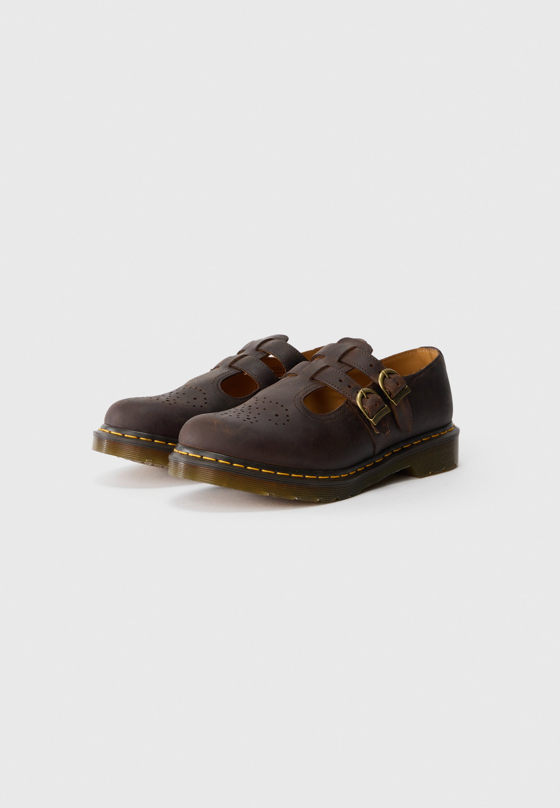 Dr. Martens MARY JANE - Pantofi slip-on - dark brown/maroniu