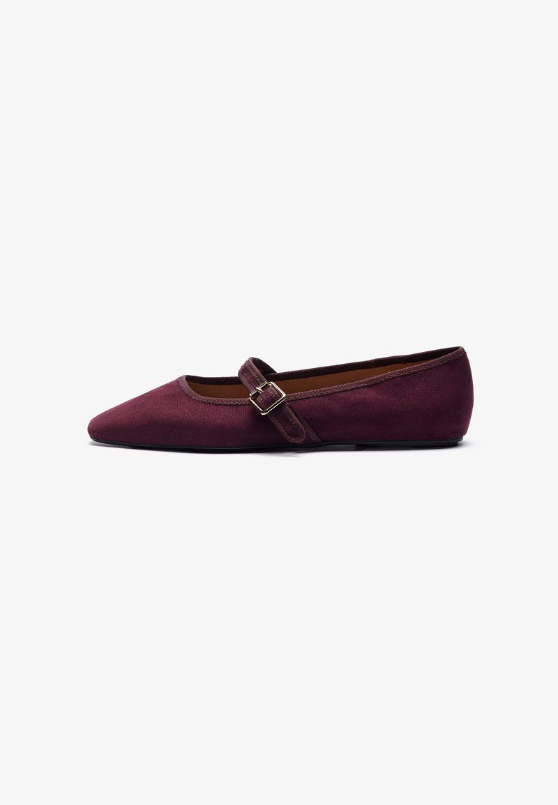 Anna Field Wide Fit - 790.54.250.7 - Klassischer Ballerina - burgundy, Vergrößern