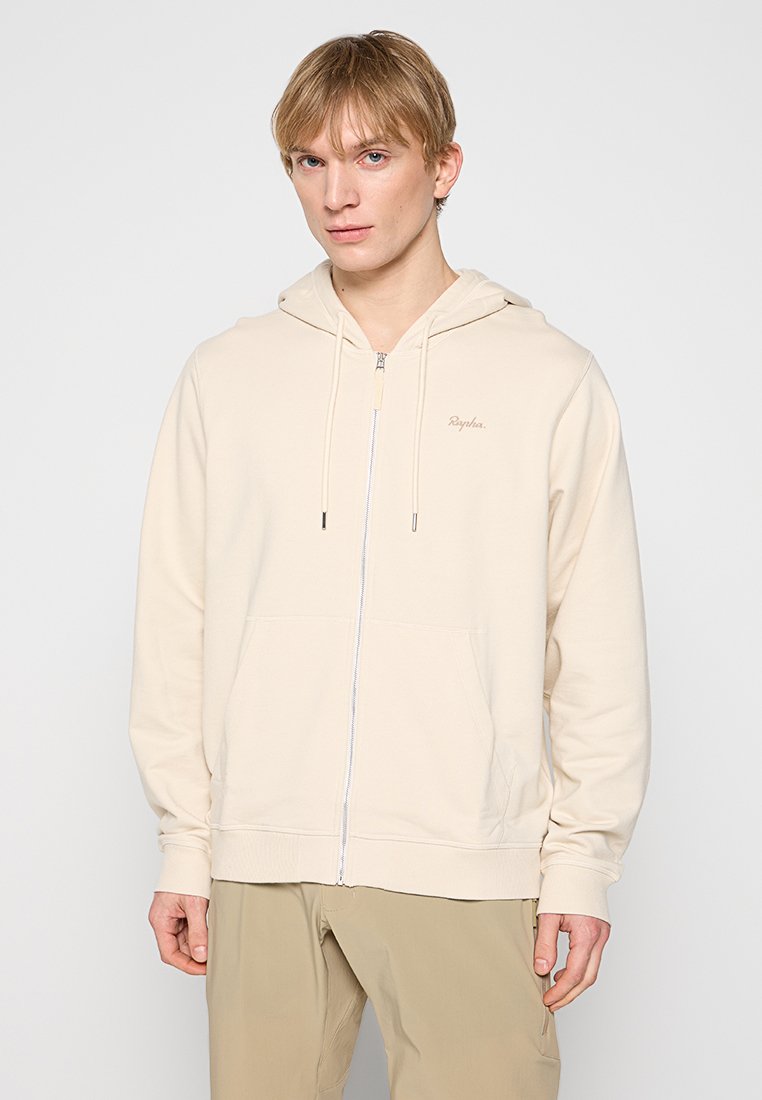 Rapha Sweater met rits crème