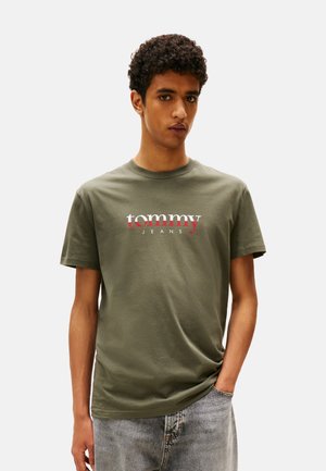 TJM REG DNA EXT - T-shirt con stampa - pewter green