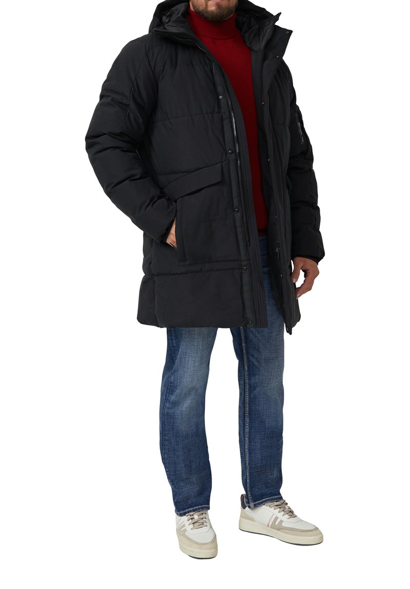 OUTDOOR Wintermantel schwarz