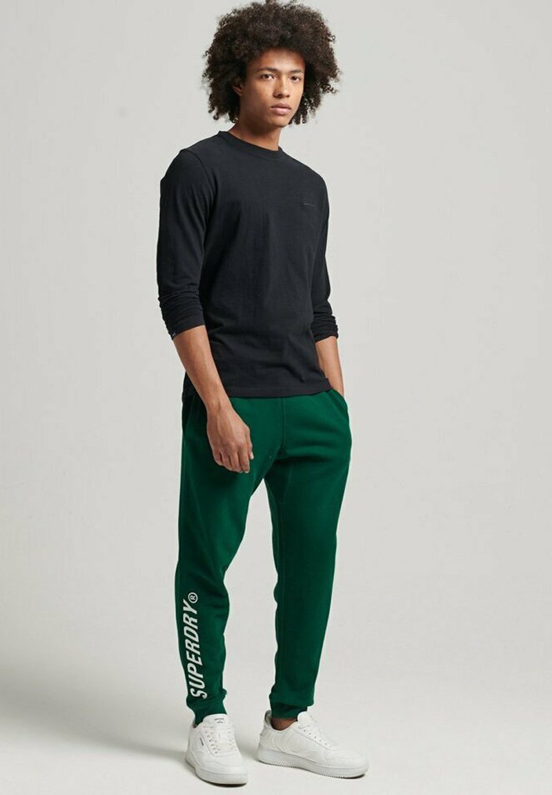 Mens - Code Logo Applique Joggers in Blue