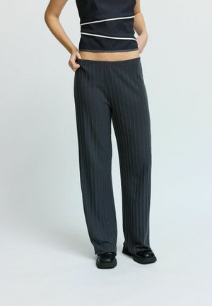 HANNAH - Housut - grey melange