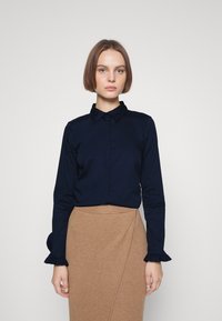 Mos Mosh FLIP SHIRT - Košilová halenka  - night blue