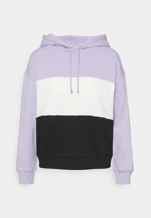 JDYLINE LIFE BLOCK HOOD - Felpa - lavender