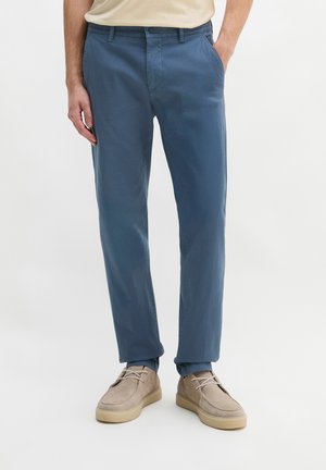 MODEL STIG SHAPED - Chino - stormy blue