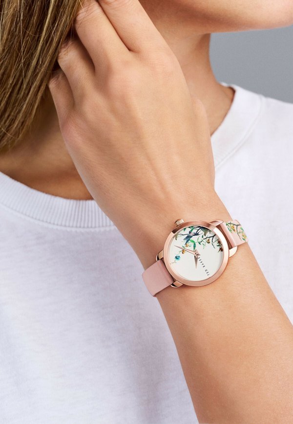 QUARTZ ANALOG FLEURE FASHION - Uhr - rose gold tone