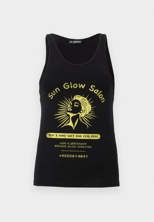SUN GLOW TANK - Topp - black