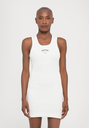 DRESS - Džersejové šaty -  white