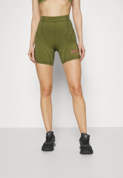 7 DAYS Active PANELLED BIKE SHORTS - Κολάν - capulet olive