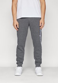 Champion - ICONS CUFF PANTS LARGE LOGO - Jogginghose - dark grey Thumbnail-Bild 1