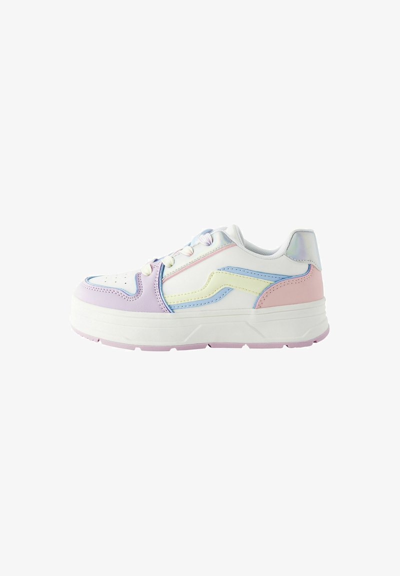 Next CHUNKY - Sneaker low - white rainbow metallic