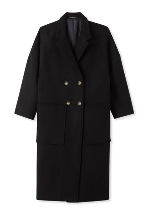 LUNGO DOPPIOPETTO - Cappotto corto - nero