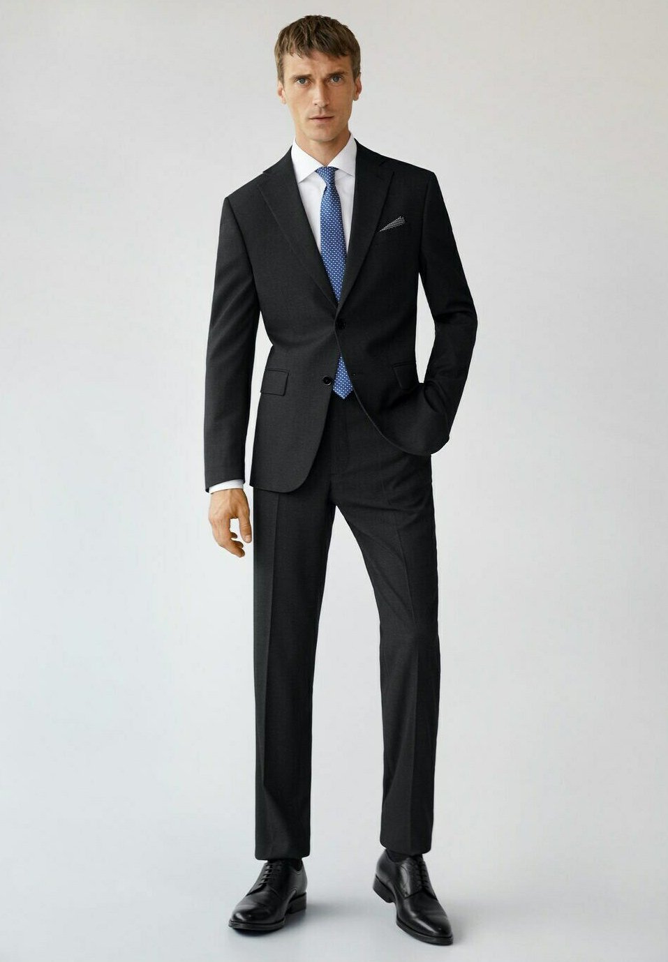 Mango JANEIRO - Pantaloni eleganti - šedá/grigio - Zalando.it