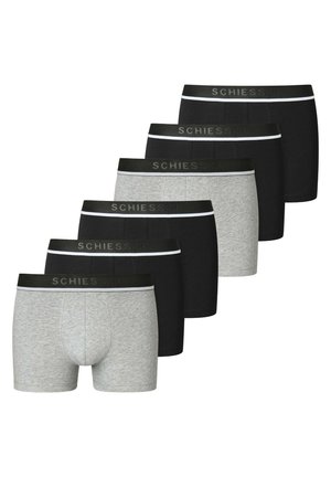 6ER PACK  - Boxerbriefs - schwarz / grau