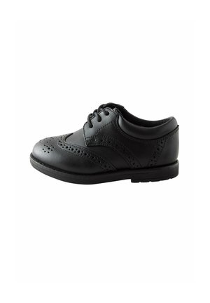 Next, WIDE FIT (G) FIT - LACE UP BROGUE SHOES - Baby shoes - black