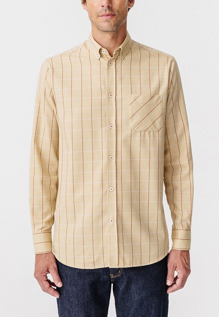 Damart Overhemd geel