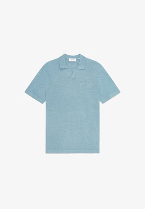 Les Deux, SIGNATURE - Bluză polo - faded blue