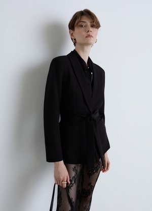 Calliope, GIACCA TINTA UNITA - Blazer - ultrablack