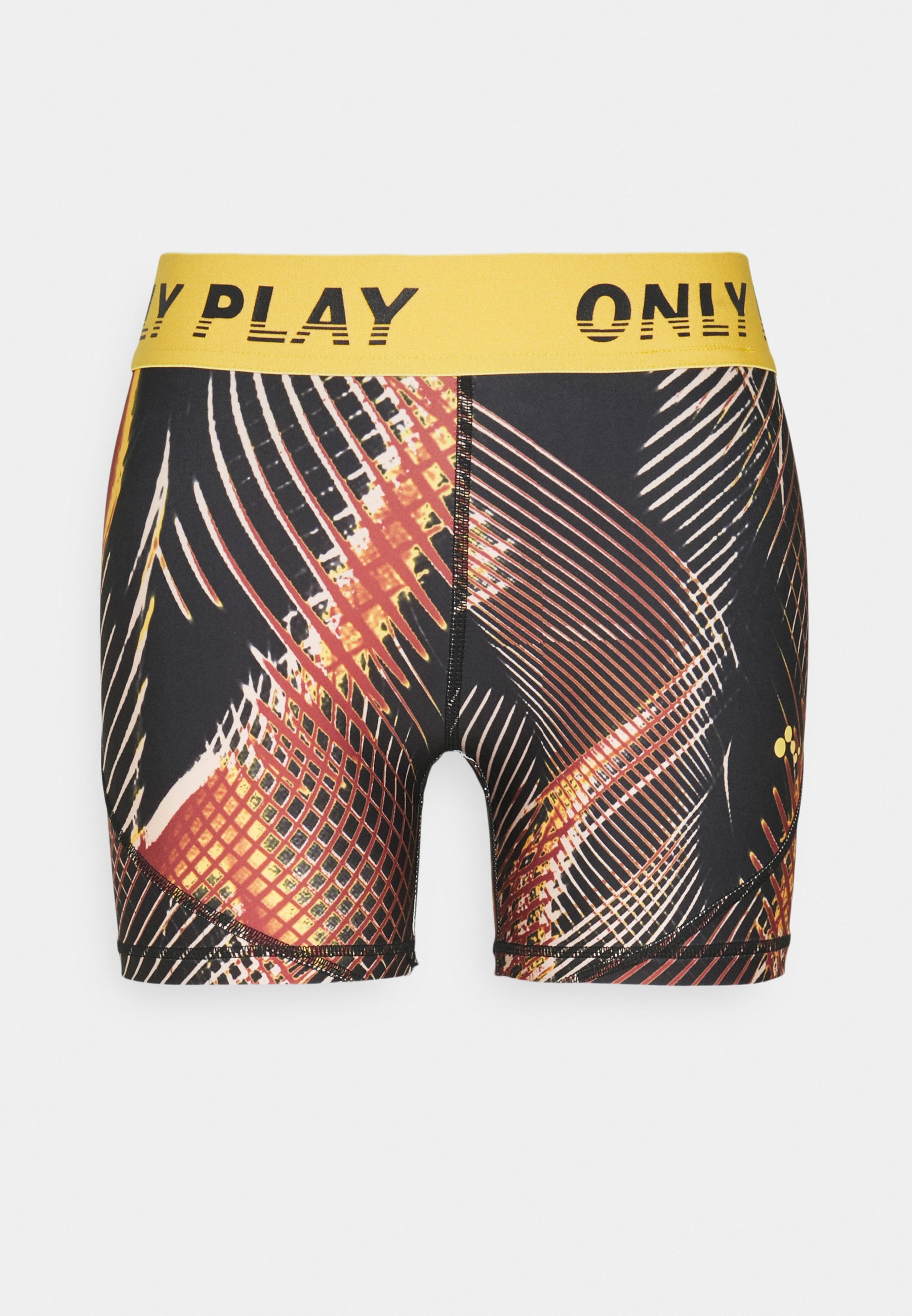 Femme ONPMARLIN TRAIN - Collants - black/banana Femme ONPMARLIN TRAIN - Collants - black/banana
