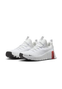 Nike Performance FREE METCON 6 - Pantofi training - white picante red pure platinum black