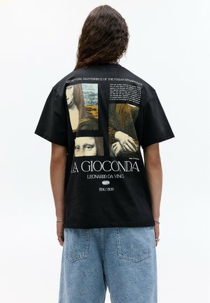 MONA LISA - T-Shirt print - black