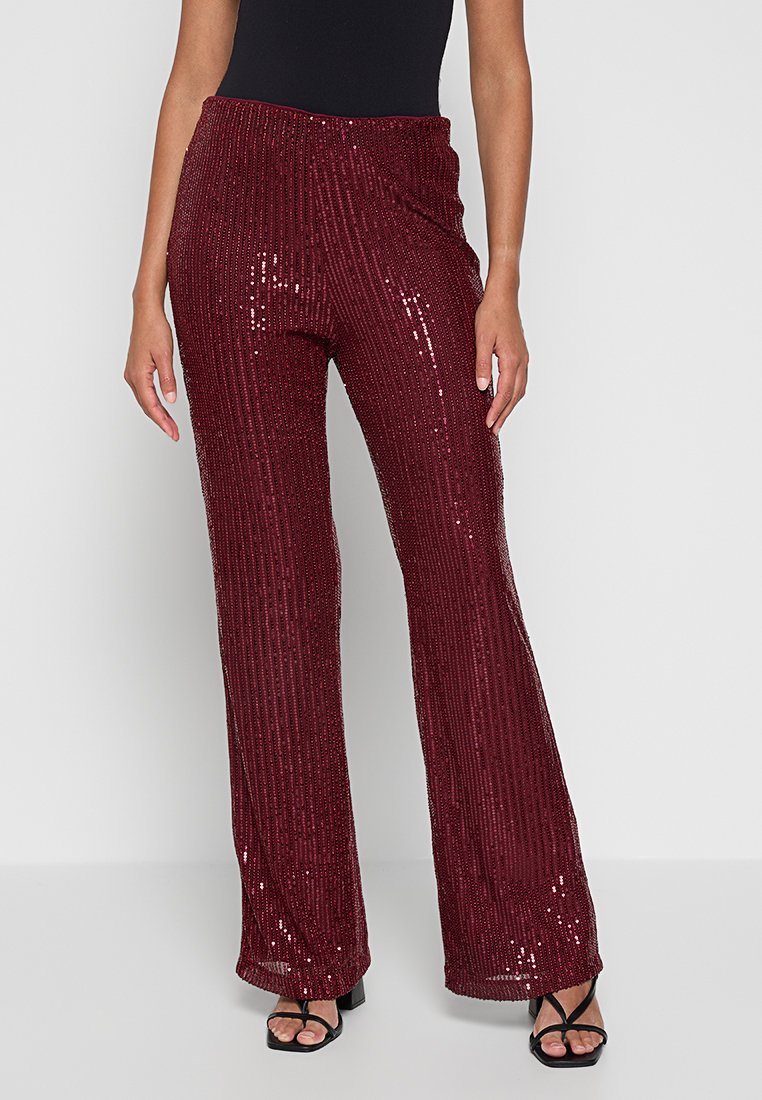 YAS Broek bordeauxrood YAS Broek bordeauxrood