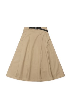 Woodbird, WBMIA PLEAT TWILL SKIRT - Πλισέ φούστα - sand