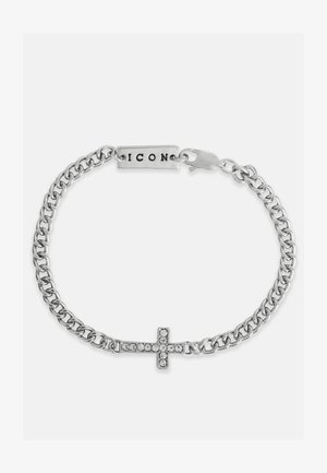 GUILD CRYSTAL CROSS UNISEX - Apyrankė - silver-colored