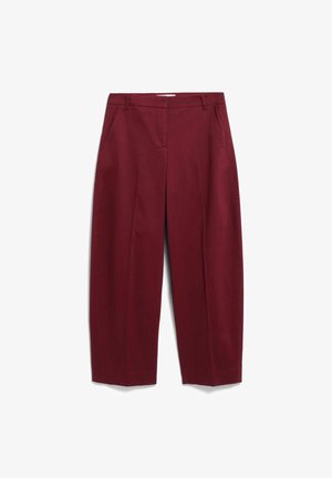 ARMEDANGELS, BARREL TWILL - Pantalon classique - velvet red