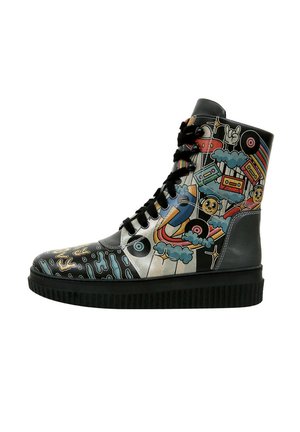 FUTURE STAY GROOVY HANDGEFERTIGT  - Platform ankle boots - schwarz