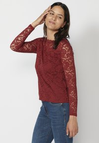 Koroshi LONG SLEEVE - Pusero - granate   maroon