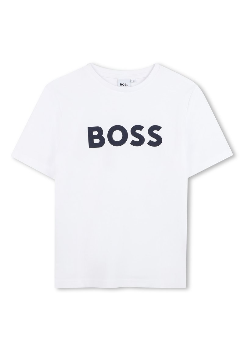 BOSS Kidswear - SHORT SLEEVES TEE UNISEX - T-Shirt print - white, Vergrößern