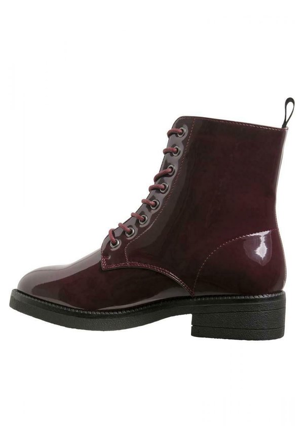 ACCESSOIRES - Schnürstiefelette - burgundy