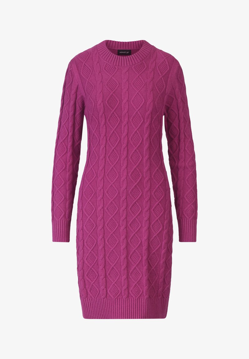 purple sweater dress Stella Its how a vampire adapts without completely hiding who they are Toddler Long-Sleeve Cable-Knit Sweater Dress