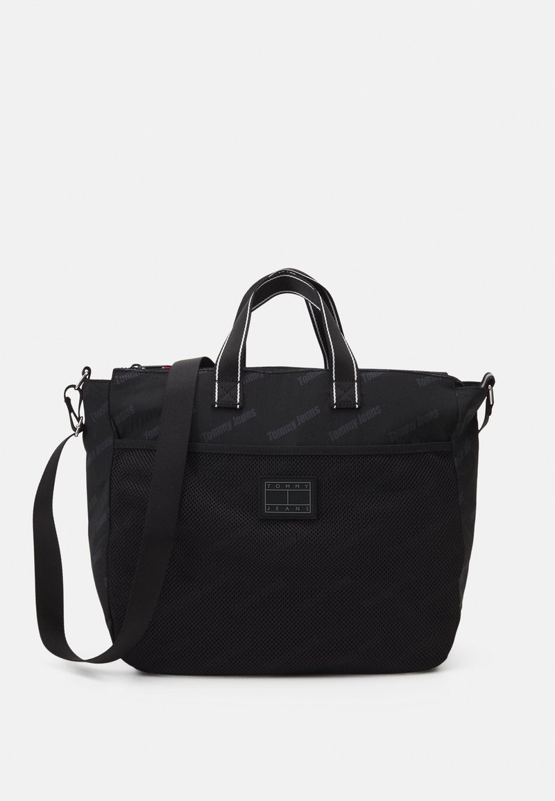 Tommy Jeans SKATER GIRL TOTE Shopping bags new charcoal/sort