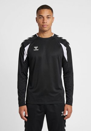 Hummel, CORE 2.0 CREW NECK - Sweatshirt - black white