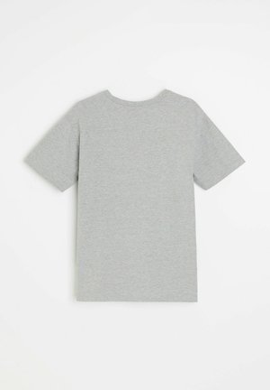 Diverse, MOSKE - Basic T-shirt - szary melanż