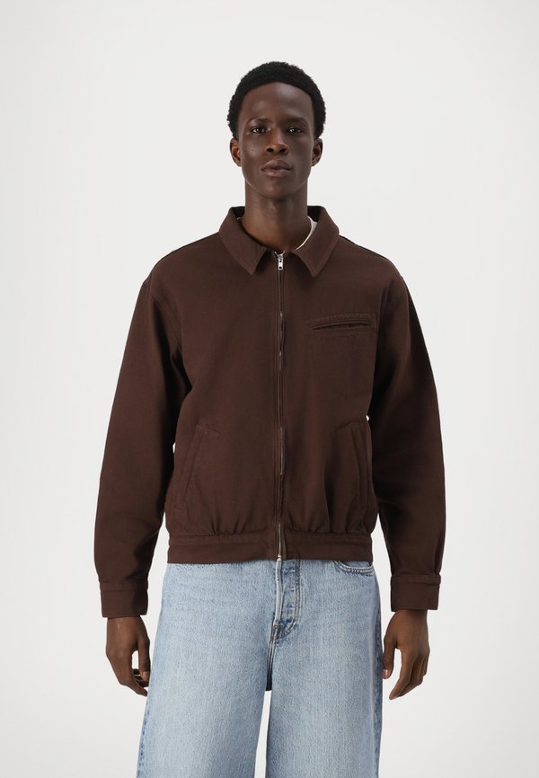 HARRINTON UNISEX - Summer jacket - chocolate
