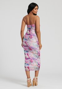 South Beach OVERLAY BANDEAU  - Vestido largo - pink