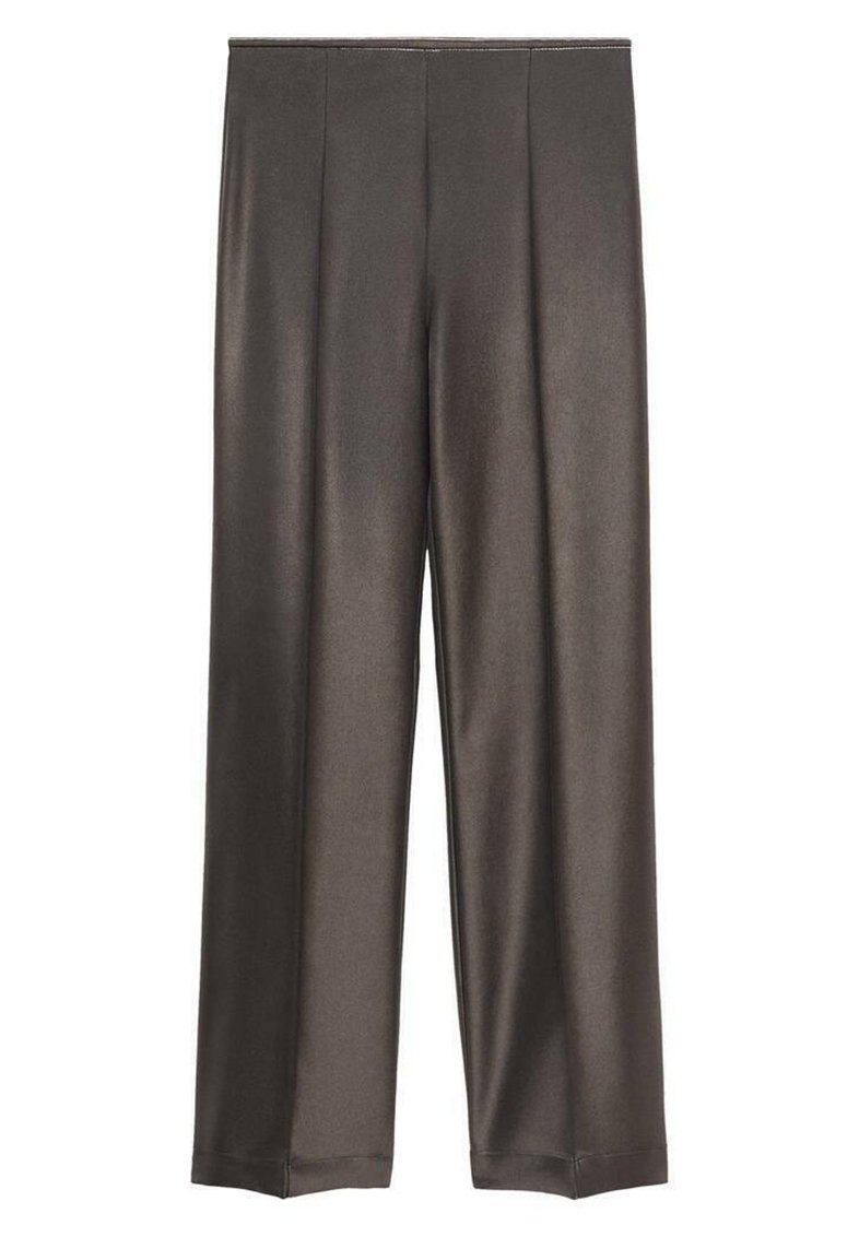 Mango Broek zilverkleurig Mango Broek zilverkleurig