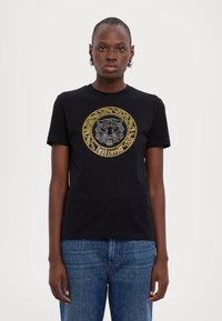 Just Cavalli TIGER  - Marškinėliai su spaudiniu - black