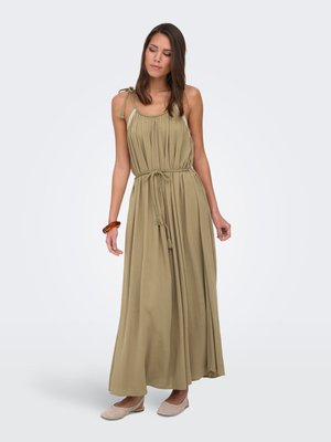 JDY KLEID JDYLIVA LANGES KLEID - Maxi šaty - petrified oak