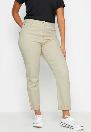MOM - Relaxed fit -farkut - ecru