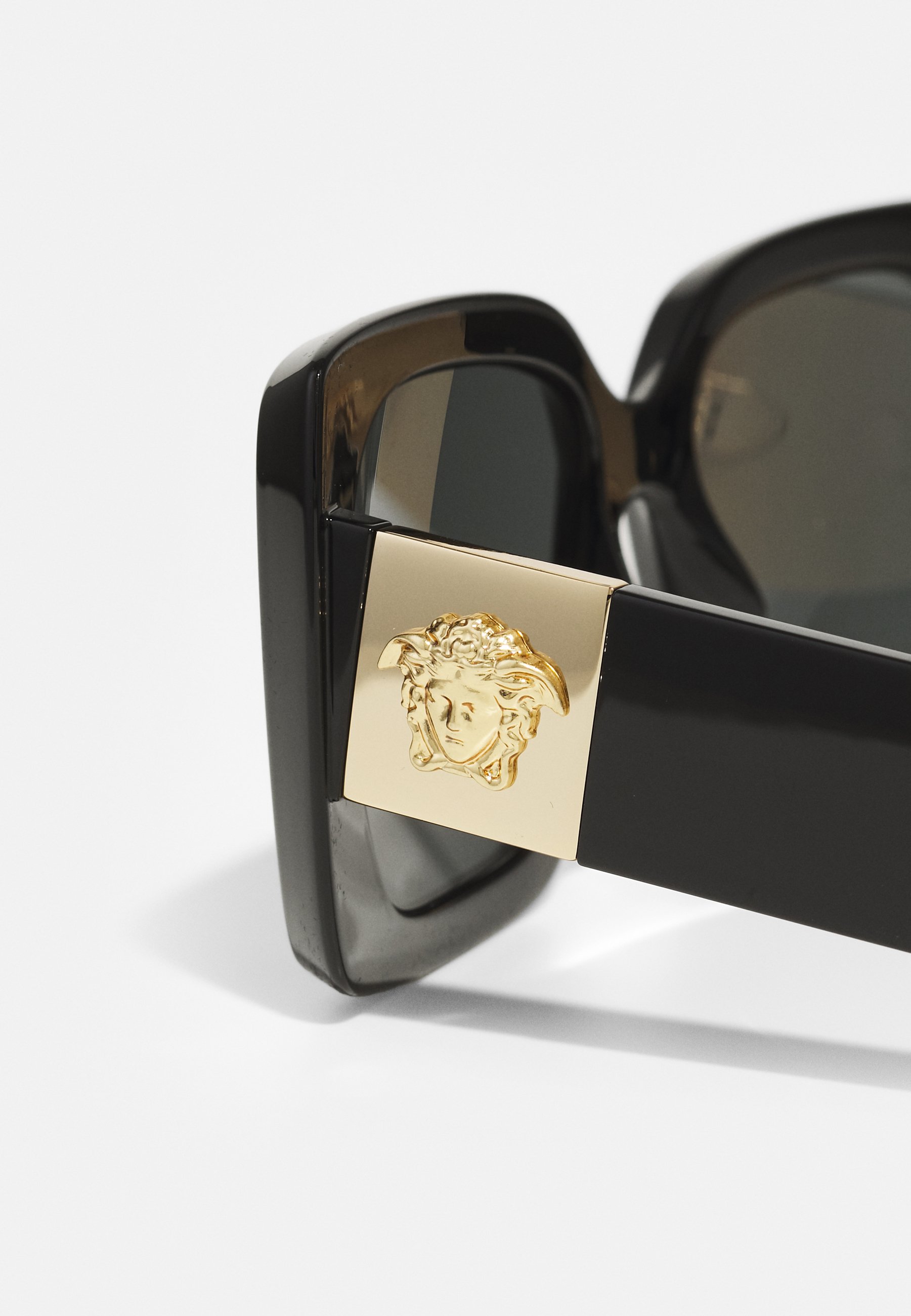 Versace Sunglasses - black/dark grey/black - Zalando