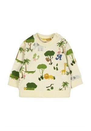 Sweatshirt - antique white jungle