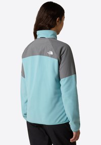 The North Face W GLACIER HEAVYWEIGHT FULL ZIP JACKET - Giacca in pile - blue eclipse smoked pea