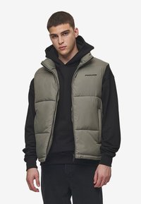 Pegador LANDIN PUFFER VEST - Colete - mud olive